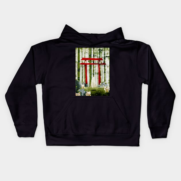 Forgotten Gateway Kids Hoodie by KatherineBlowerDesigns